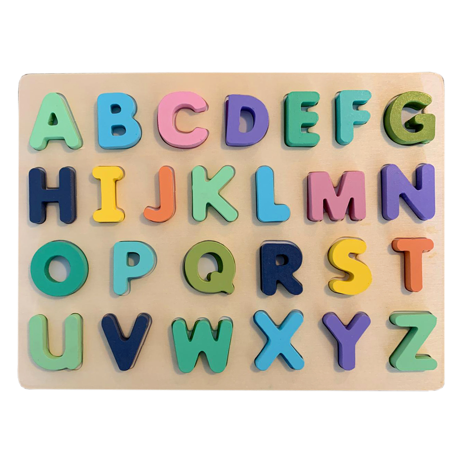 Uppercase Letters (Pastel color)