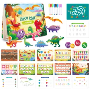 Alternative view of Dinosaur Busy Book For Kids Learning