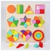 Wooden Shape Sorting Puzzle Board for Kids