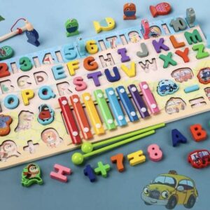 Alternative view of Party Play Piano 5 In 1 Logarithm Board
