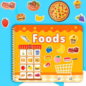 Book for Toddlers – Montessori Busy Book ( Body Themes)