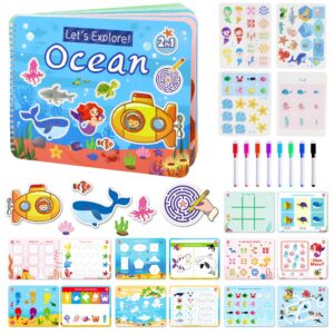 Ocean – 2 in 1 Activity Book