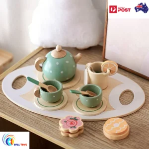 Alternative view of Wooden Afternoon Tea Set
